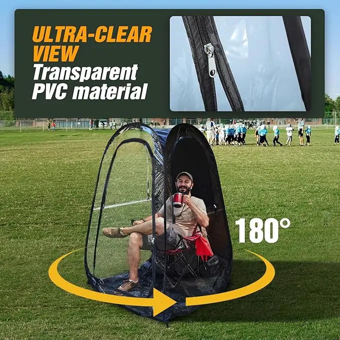 tenda-sportiva-pop-up-per-1-persona-portatile-e-resistente-alle-intemperie-riparo-istantaneo-per-calcio-baseball-pesca