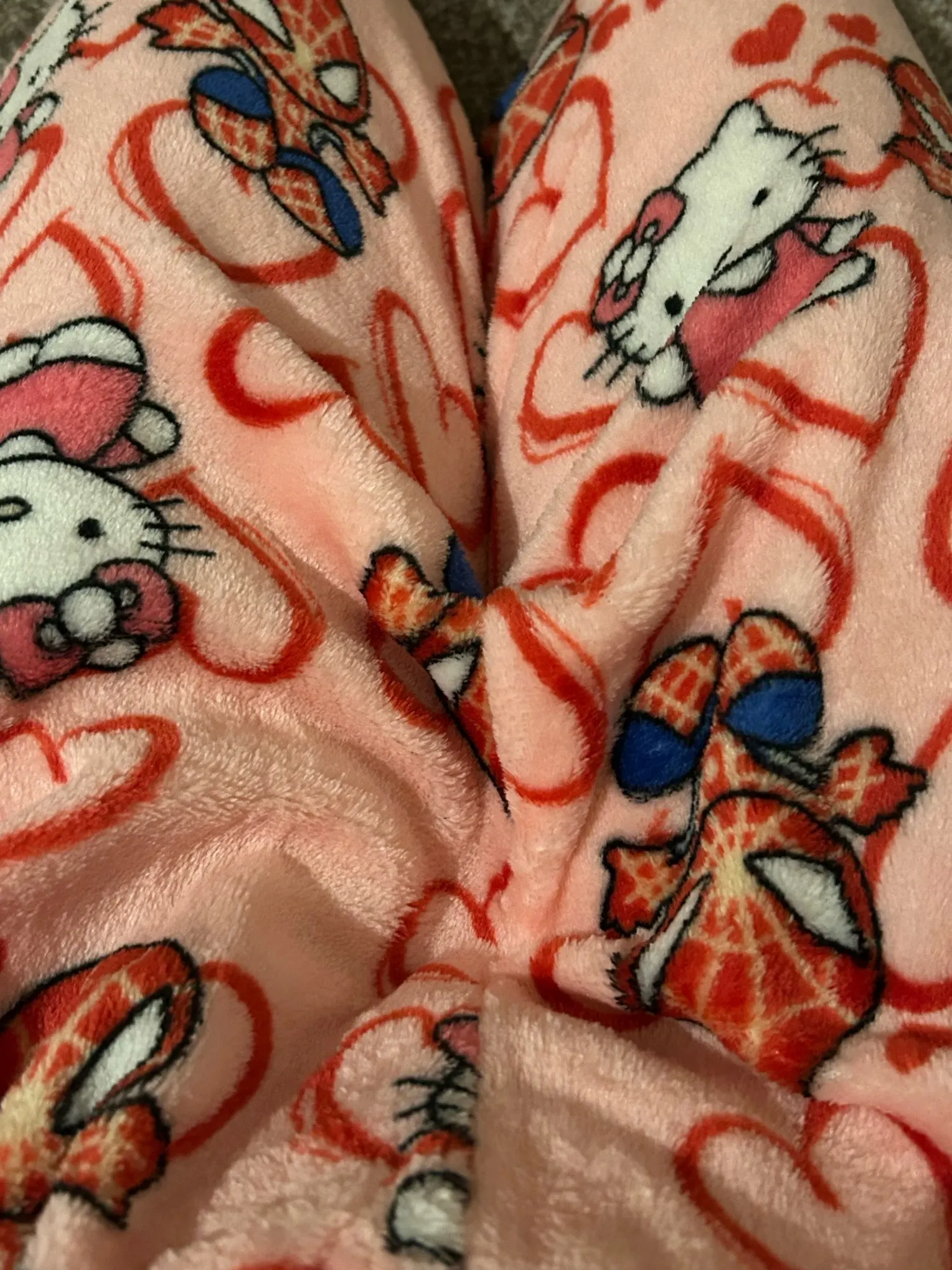 Hello Kitty x Spiderman Pajama