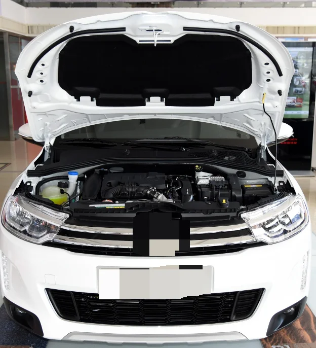 

2 шт. амортизаторы капота для Citroen C3-XR 2014-2018 2019 2020 передние газовые стойки капота, подъемная опора, амортизатор, поршневые стержни, карбон