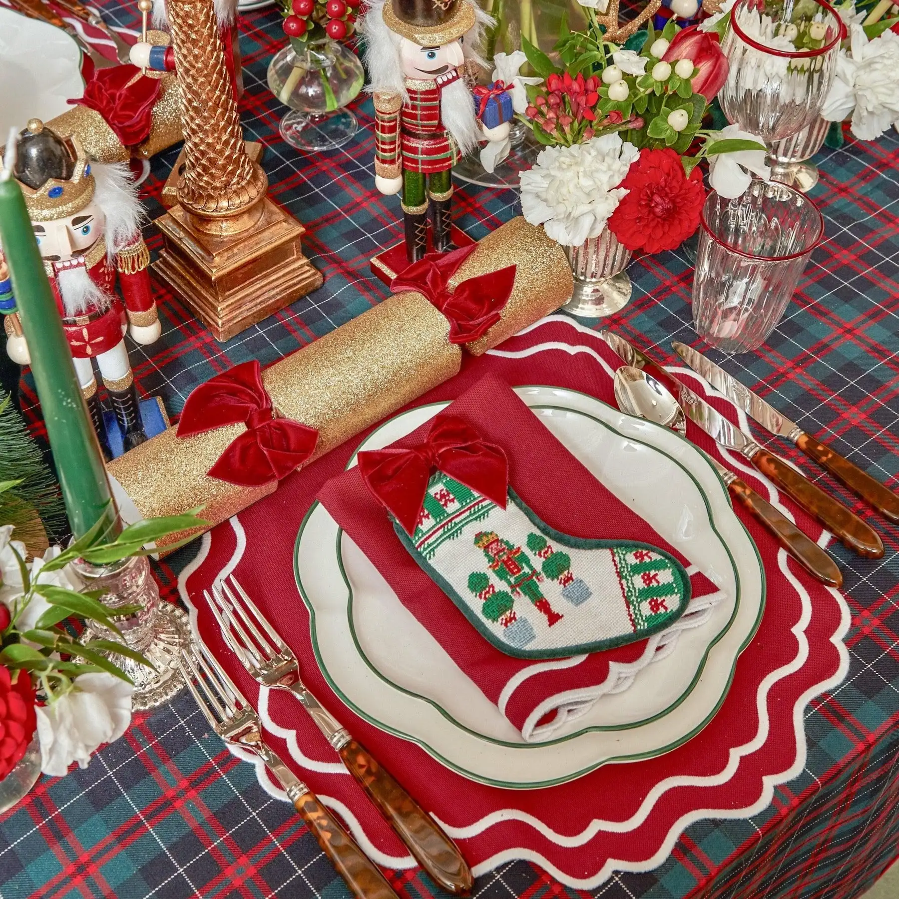 2023 Christmas Table Decor Placemat Napkin Set