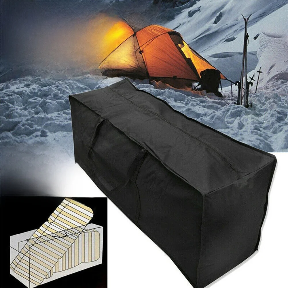 Meubilair Outdoor Kussen Opbergtas Oxford Doek Waterdichte Anti-UV Kerstboom Opbergtas Rechthoek Scheurbestendige Opbergtas - afbeelding 2