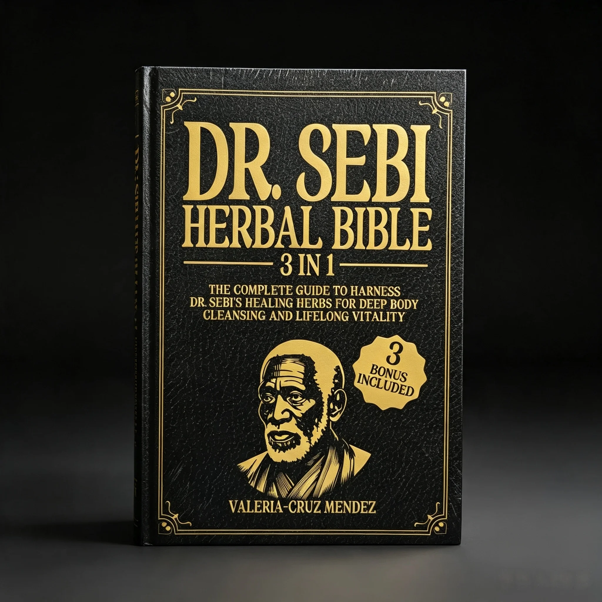Dr. Sebi Herbal Bible 3 in 1: The Complete Guide to Harness Dr. Sebi's Healing Herbs for Deep Body Cleansing and Lifelong Vitality, Includes 3 Bonuses