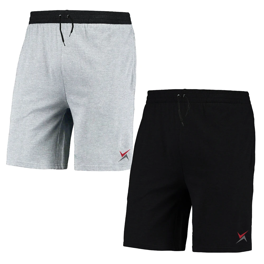 Kit 2 Bermudas Moletinho Casual Masculina Leve e Confortável do P ao G1