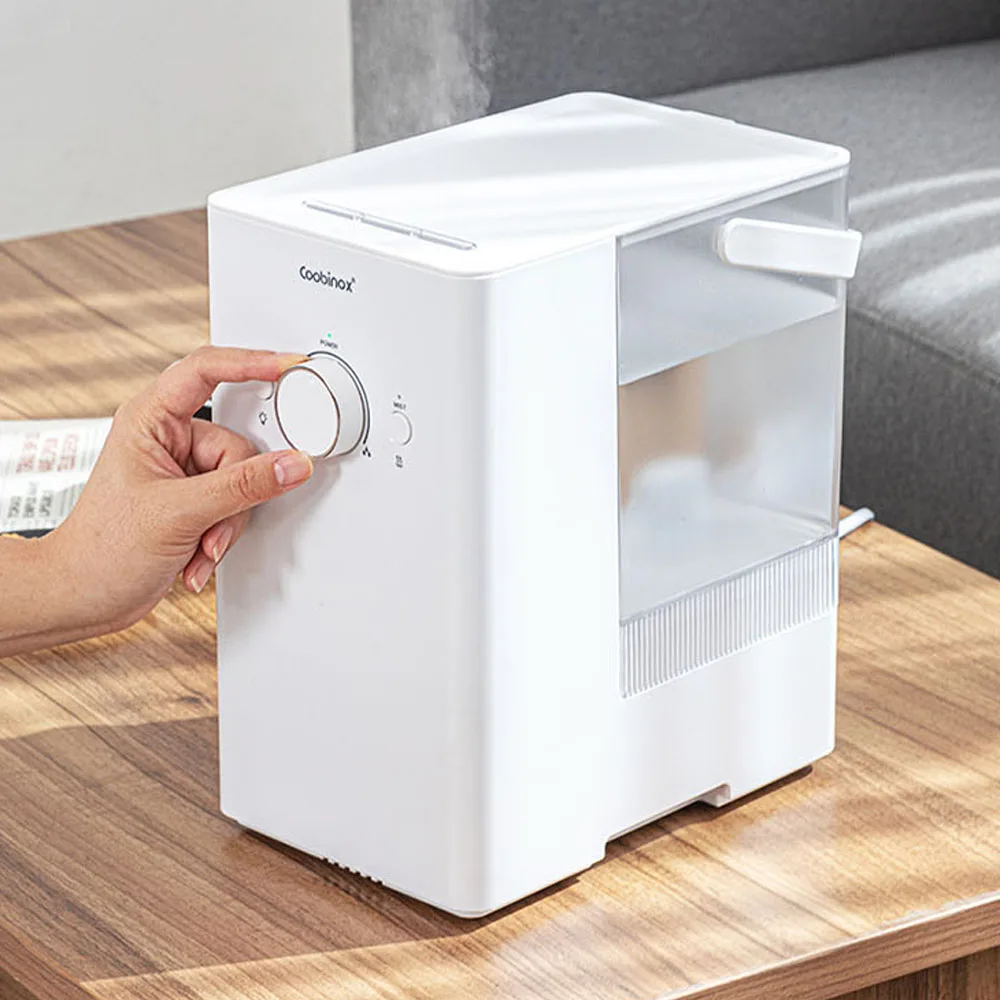 4L composite air humidifier machine White