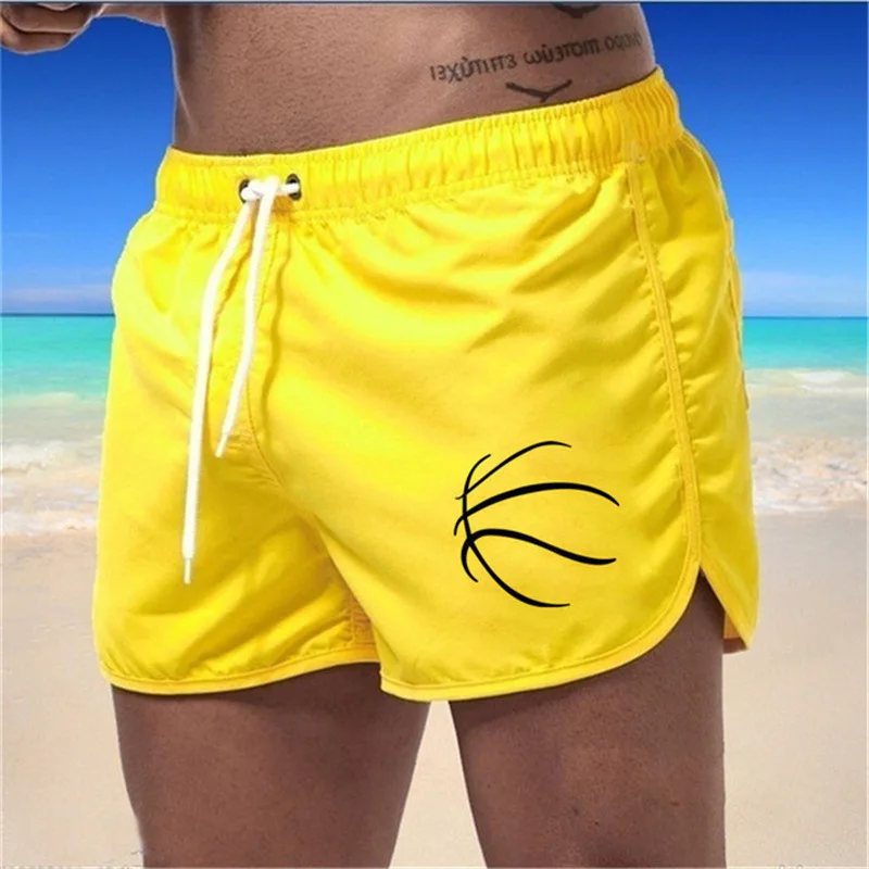 Mens Swimwear Beach Short Boy Swim Suits Swimming Shorts Fast Drying Shorts Swim Trunks Men Swimsuit Surf Banadores