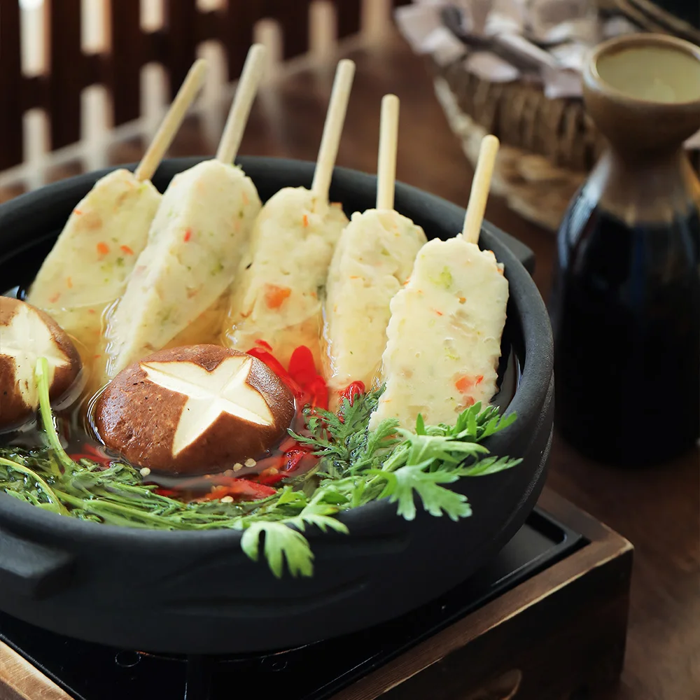 NO밀가루 100% 생선살로 만든 프리미엄 가마보꼬 어묵바 새우/해물/야채 10개입 700g