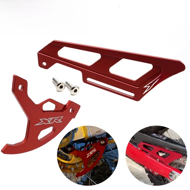 XR LOGO tylny hamulec tarczowy osłona osłona łańcucha dla Honda XR650L 1993-2022 2020 2021 akcesoria motocyklowe XR 650L — zdjęcie 2