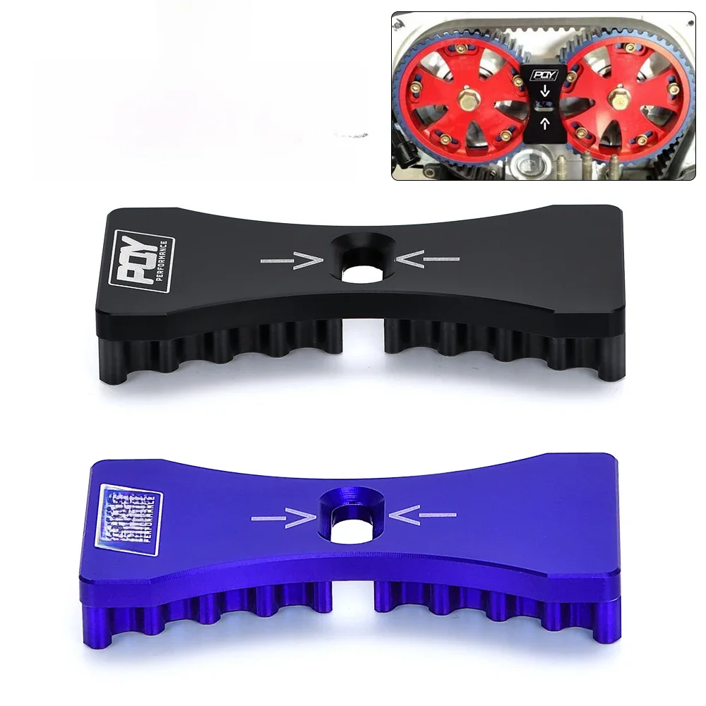 LZONE-courroie de distribution de verrouillage de vitesse de came de moteur en aluminium installer pour Mitsubishi Lancer 4G63 Dodge Kia JR-CGL02