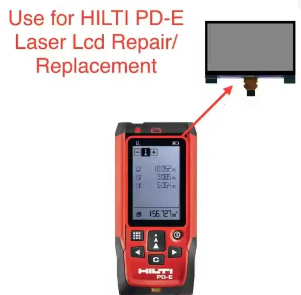 NEW LCD Display For HILTI PD-E PD E Laser Rangefinder Meter Matrix LCD Screen Repair