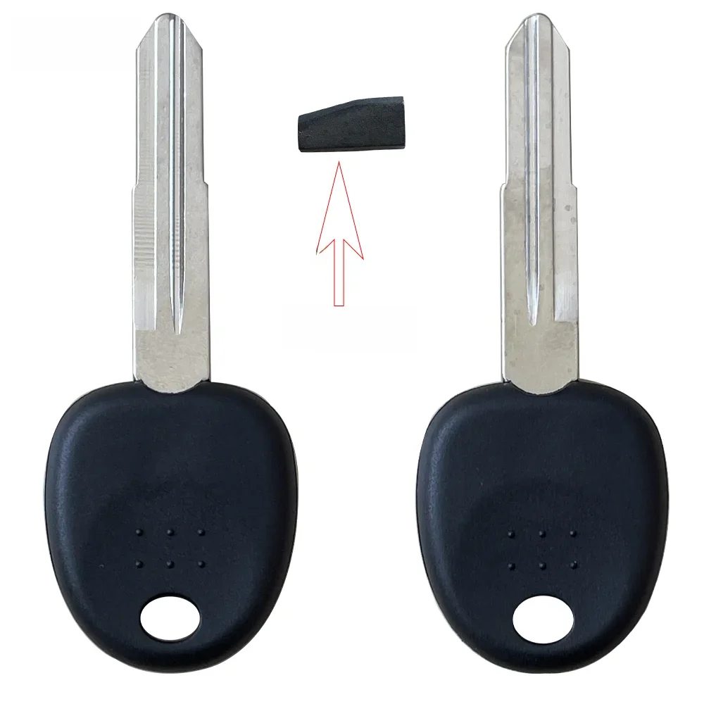 Clé de transpondeur d'allumage non coupée avec puce ID46, FOB pour Hyundai Tucson Elantra Accent Santa Fe coupé Galloper Getz Matrix