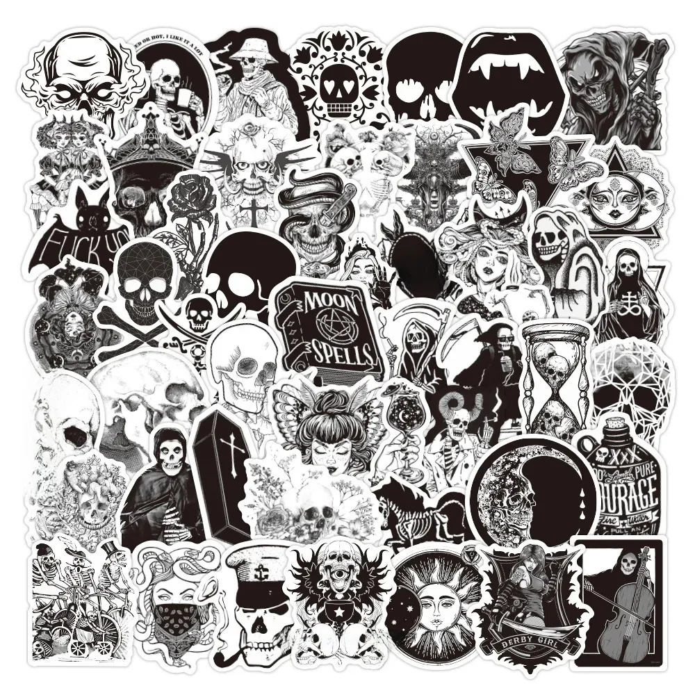 AliExpress 100Pcs Gothic Stickers Graffiti Stickers Water Bottle Laptop Phone Bicycle Luggage Case Skateboard Children Adult Sticker