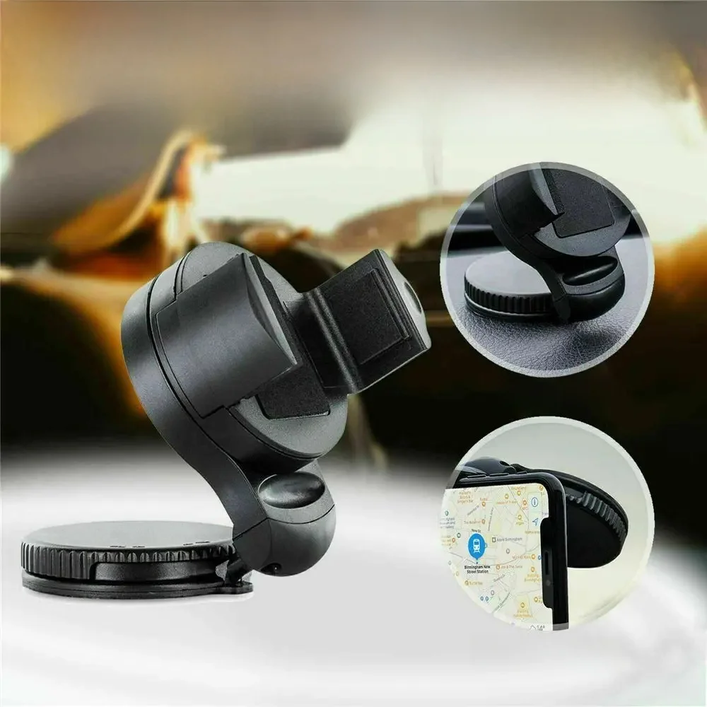 360 Rotation dans le pare-brise de voiture support d'aspiration tableau de bord de voiture supports de téléphone de voiture supports de Smartphone avec ventouse en Silicone nouveau