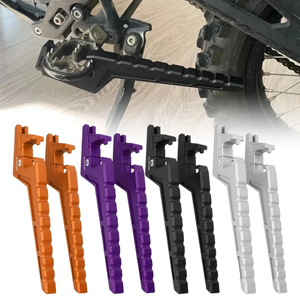 AliExpress MOJIE Passenger Foot Peg Extensions Extended Motocross Bike Footpegs Motorcycle Accessories Parts For 450 SMR 450SMR 2021-2022-2023