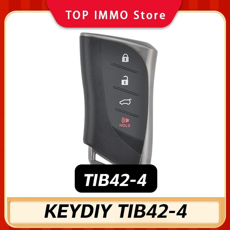 KEYDIY TIB01-3 TIB01-4 TIB01-5 TIB36-4 TIB36-3 TIB42-3 TIB42-4 TIB03-4 TIB Smart Key Remote for Toyota with 8A 4D Chip With KDX4 - view 2