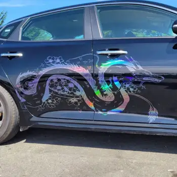 6 best sales adesivo per auto a forma di drago - №5