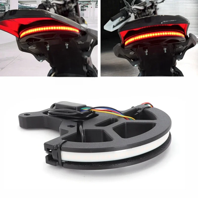 AliExpress NONE For Surron Ultra Bee Dirt Bike Electric Motorcycle Rear Taillamp Brake Dual Flashing Lights Right & Left Turn Signals Taillights