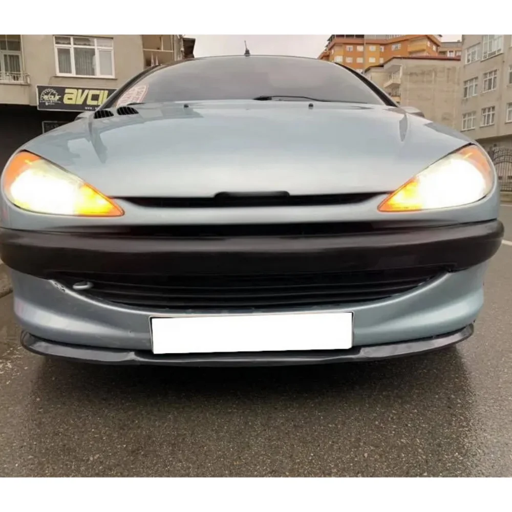 Pro peugeot 206 CUPRA R přední SPOILER přední hojnost lippe spoiler lippe univerzální 3ks tělo souprava sport lippe tuningu ochránce kvalita