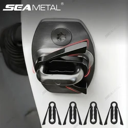 SEAMETAL Upgraded Shock Absorber for Side Door Soft Silicone Pad Car Door Buckle Cushion Soundproof Anti-Vibration Buffer Pad