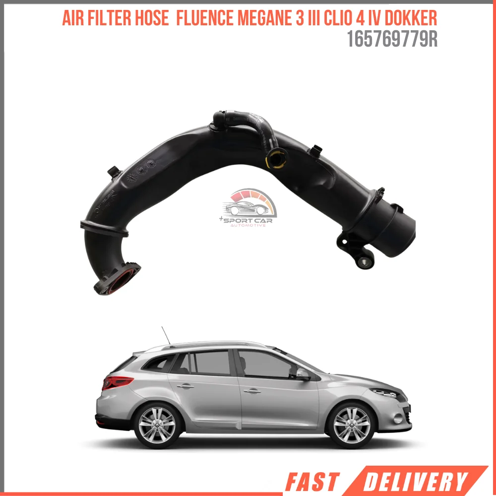 For Air filter hose Fluence Megane 3 III Clio 4 IV IV Dokker loloduster 165769779R affordable car parts high quality