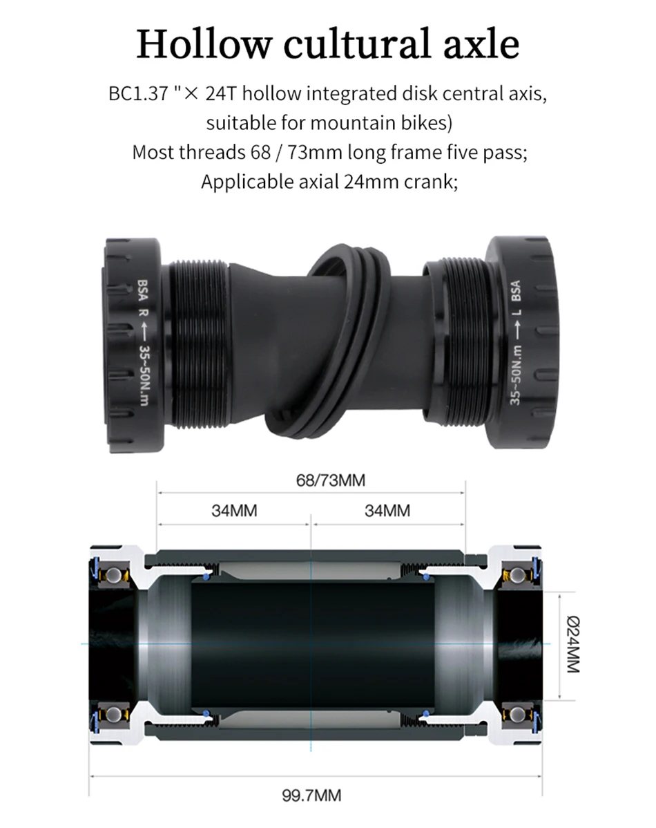 Guarnitura GOLDIX EXPROTAS MTB 104BCD: Corona Larga Stretta Tonda O Ovale Per La Tua Bici