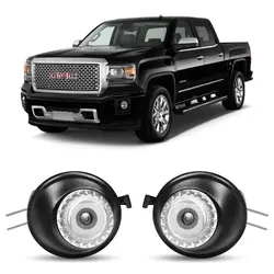 2pc Rearview Mirror Welcome Lamp For GMC Sierra 1500 2014  2500 HD 3500 HD 2015  Yukon & Yukon XL 2015