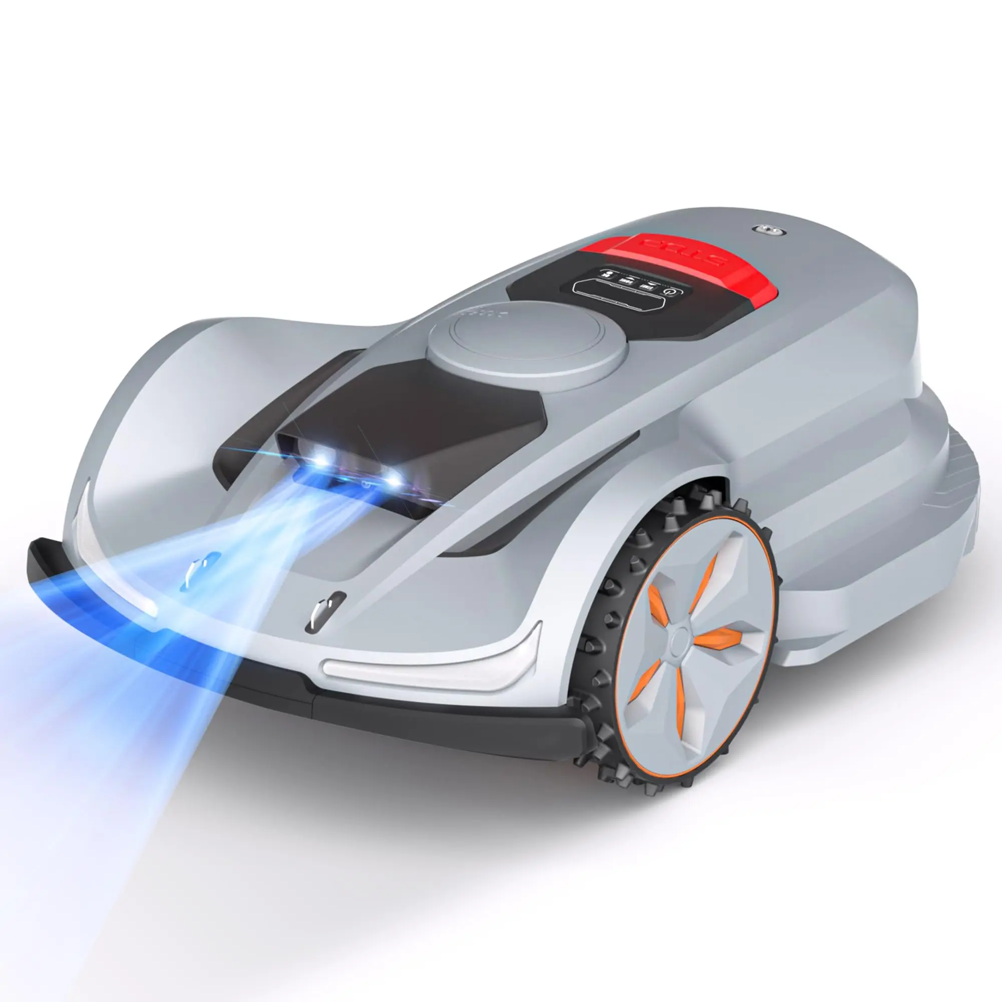 

EMBER SALES ON Sun Seeker Orion X7 Plus Wireless Robotic Lawn Mower 1.5 Acres/64,000 SF with Smart App Control and RTK Path Plan
