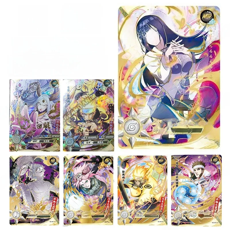 Kayou véritable Anime Naruto carte MR série complète No.001-037 Gaara Naruto Uzumaki Kimimaro Jiraiya Tsunade carte de Collection jouet cadeau