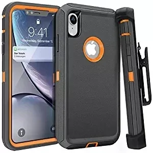 Etui 3 w 1 Armor Shock Proof Case dla iPhone X XS MAX XR Defender Clip Case dla iPhone 16 15 14 13 12 11 Pro Max Mini 6 6s 7 8 plus — zdjęcie produktu 7