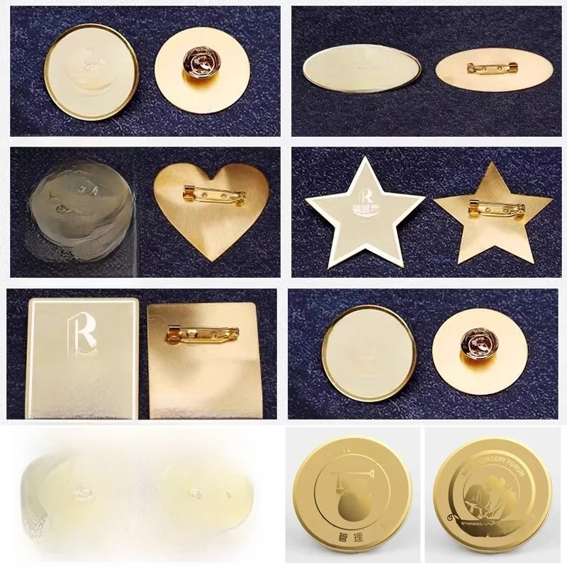 Danemark ges Professionnels en Métal Magnétique Personnalisés, Broche, Dessin Animé Créatif, LOGO Personnalisé, Accessoires de Bricolage, Épingles, Cadeau