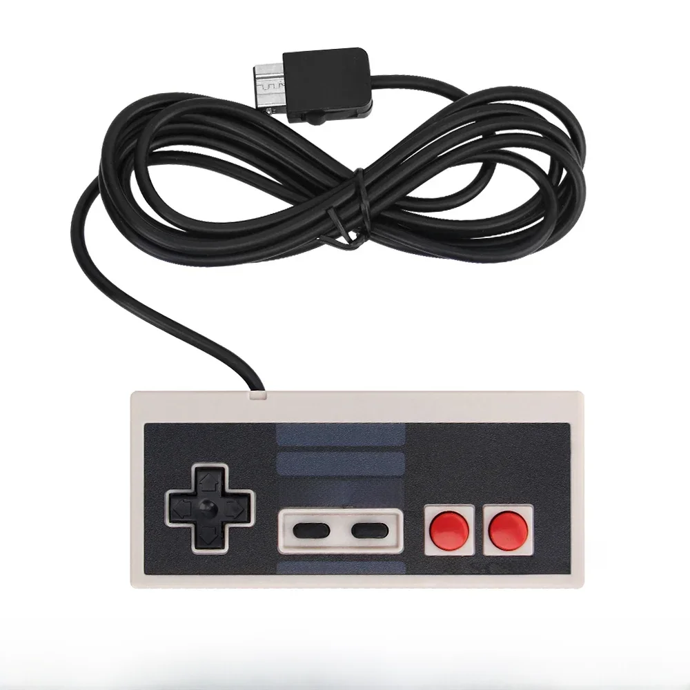 Contrôleur pour NES Classic Edition Mini pour système de divertissement NS, manette de jeu avec câble intégré de 1.8m