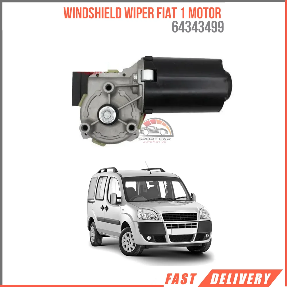 

For Windshield Wiper Fiat Fiat Mk1 Mk2 2001-2010 Motor High Quality Fast Shipping Oem 64343499 46748140