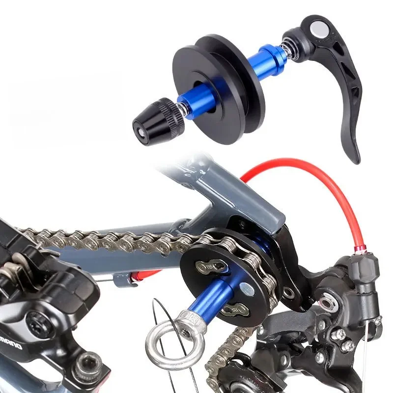 AliExpress Bicycle Chain Keeper Holder MTB Road Bike Washing Cleaning Chain Fixer Tensioner Tool With Quick