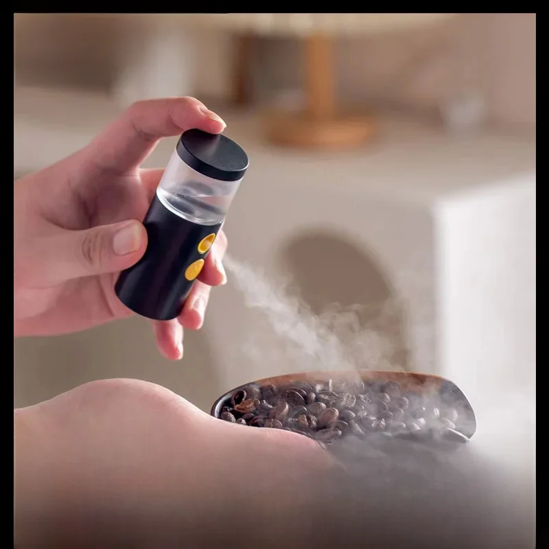 SearchPean – réducteur statique de broyage, Nano pulvérisateur, élimination des grains de café, poudre, nettoyeur de résidus, rechargeable, USB ARIEL