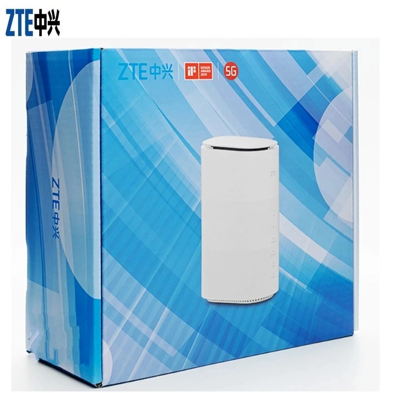 

New Unlocked ZTE 5G CPE Router MC801A Wifi 6 Repeater 5GHZ SDX55 NSA+SA N78/79/41/1/28 802.11AX Modem 5G Wifi Sim Card