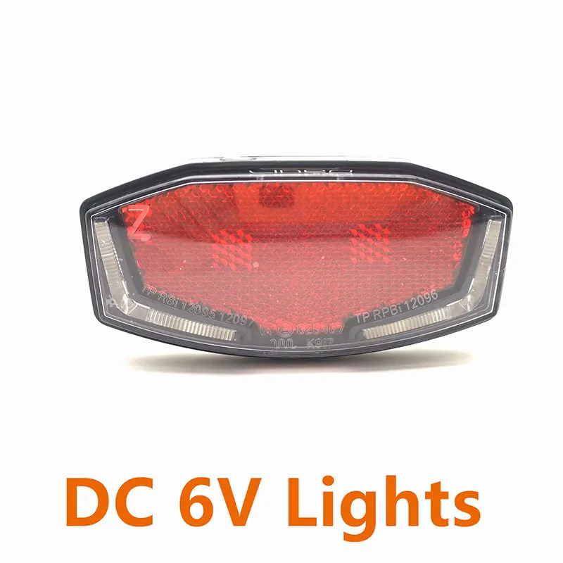 BAFANG-Bafang Middle Motor Special Tail Light, 6V, BBS M400, M500, M620 motor tail light