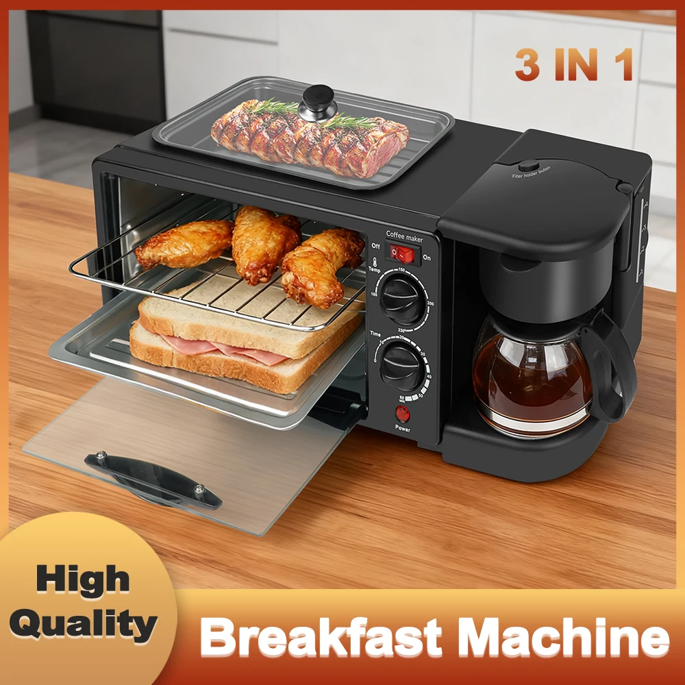 Máquina de Desayuno 3 en 1