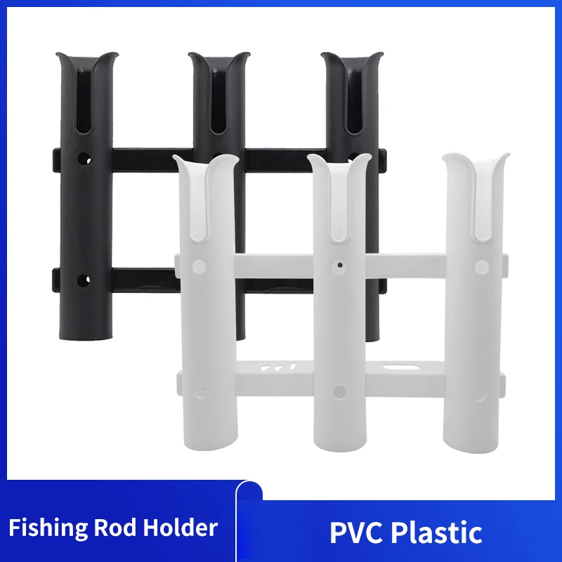 

Boat Plastic Fishing Rod Rack Holder Portable Lightweight Spinning Durable Pole Tube Mount Bracket Socket Rack Accessories