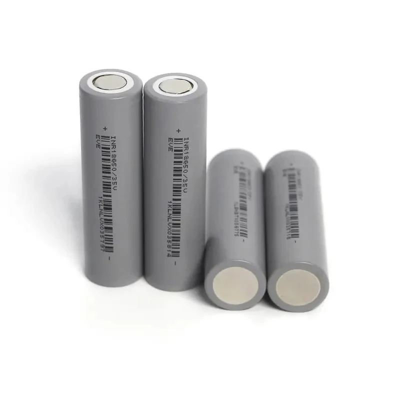 100pcs EVE 18650 3.7v 3500mah Cylindrical Lithium Battery for Electric Toys