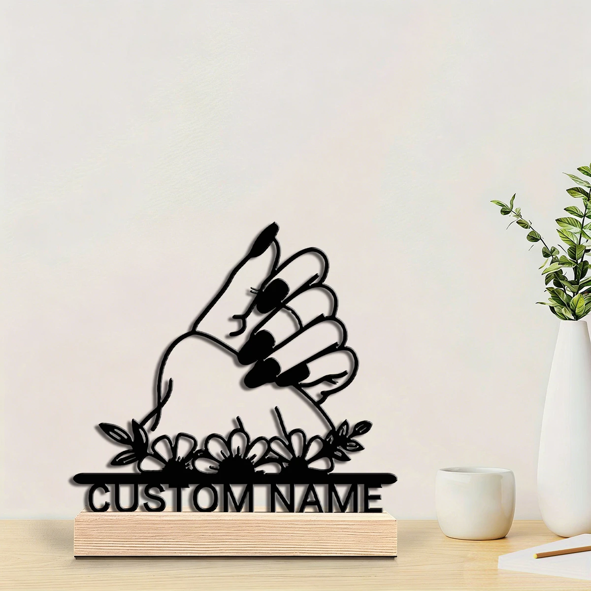 Nail Art Design - 맞춤형 네일 아트 철제 피규어, 꽃