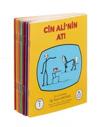 Cin Ali Series (10 Books), Rasim Kaygusuz, Turkish Children's Books, Ages 6 - 9, Classic Child Development Stories, Adventure