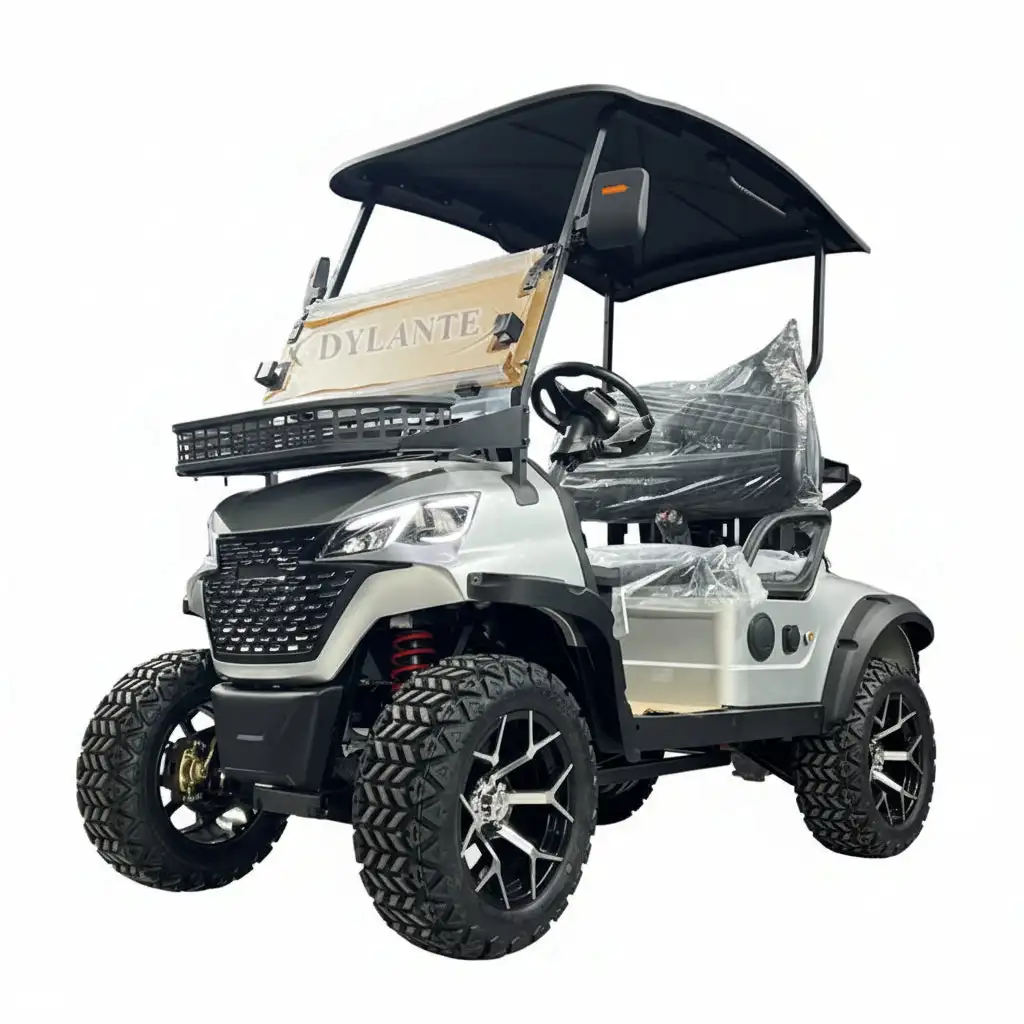High Discount: New Electric Off-Road Golf Cart 2/4/6/8 Passenger Capacity Seats Lithium Battery Car Buggy Electric sightseeing car golf buggy