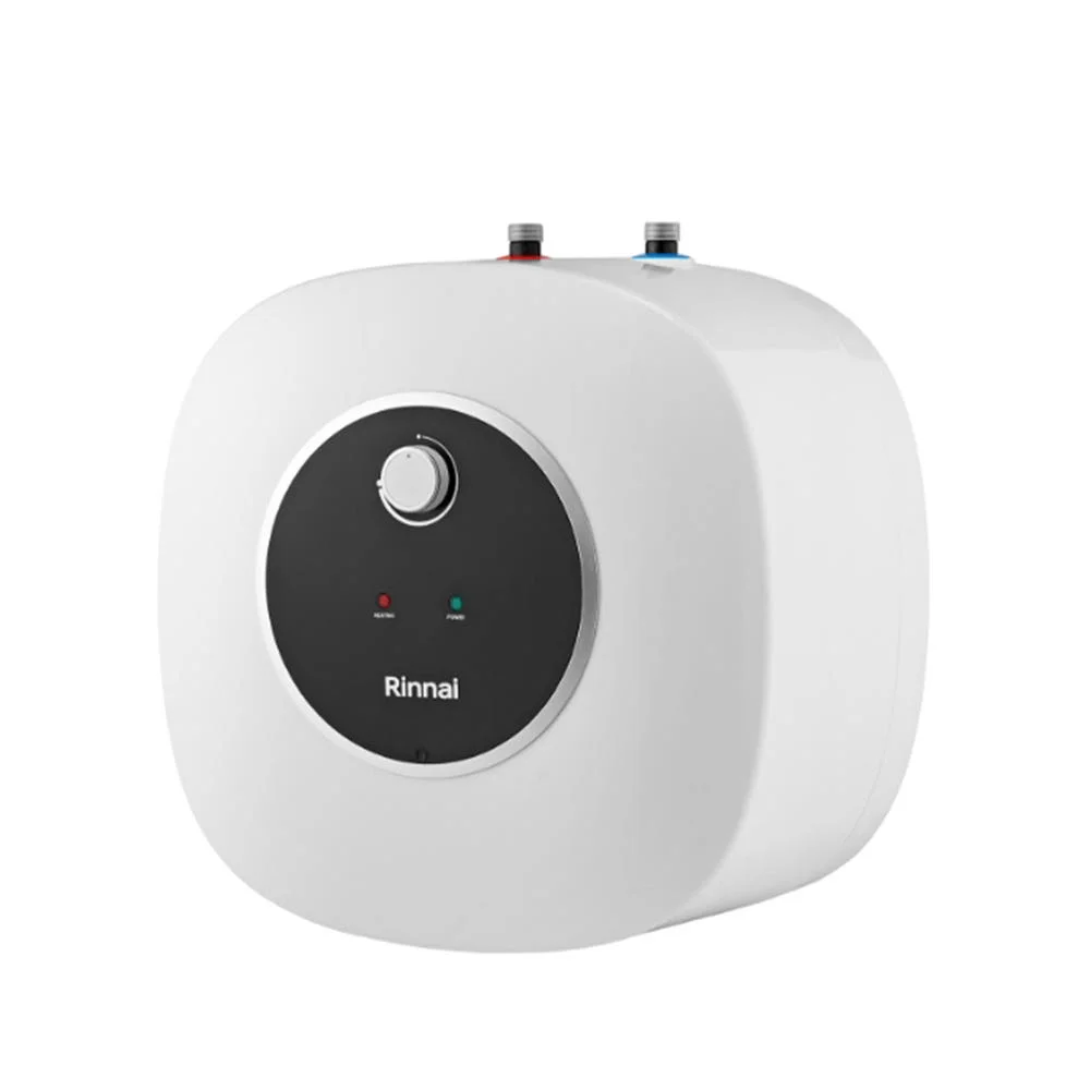 سخان مياه كهربائي ليناي سعة 15 لترًا تركيبًا مطورًا على الأرض