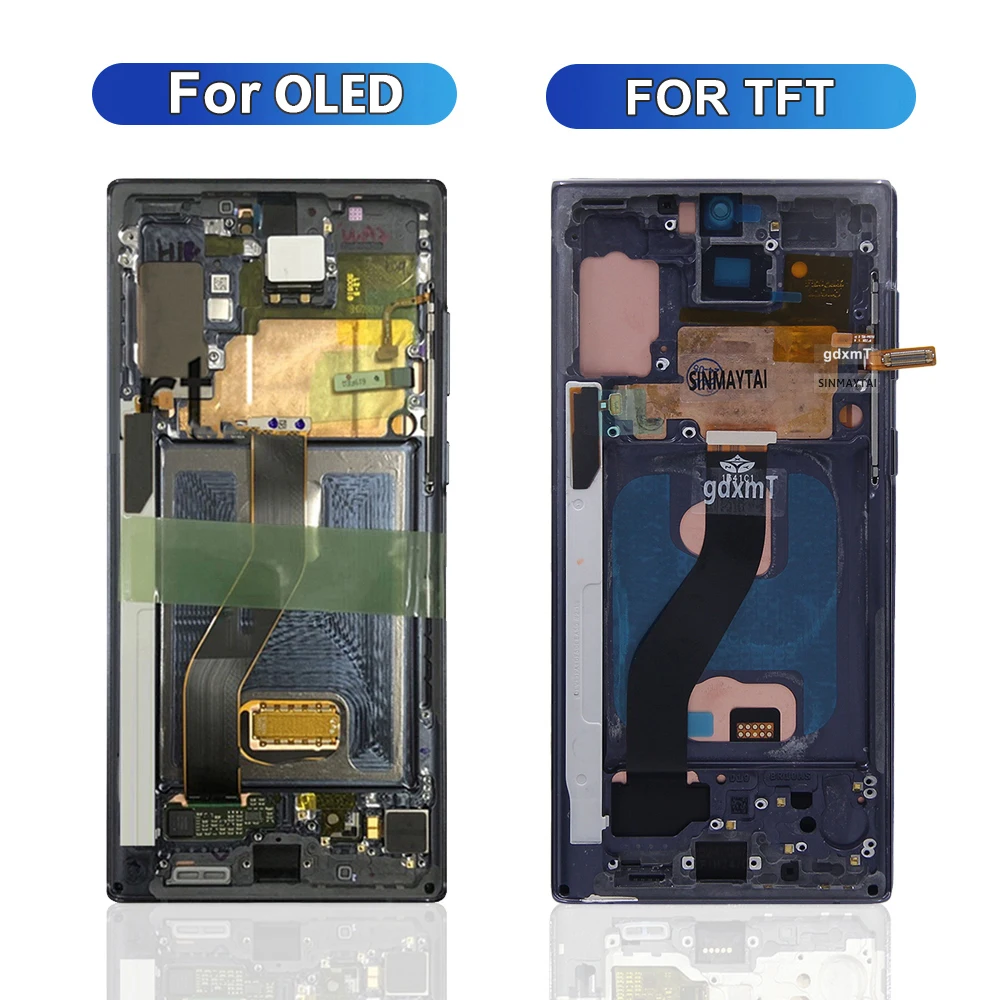 For Samsung Note 10 LCD Display Touch Screen Digitizer Assembly For Samsung Note 10 N970 SM-N970F SM-N9700 Display Replace Parts