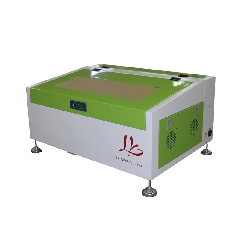 آلة القطع بالليزر LY 3040 40W CO2 مع لوحة تحكم LCD ولوحة قرص العسل إصدار عادي أو غير متصل