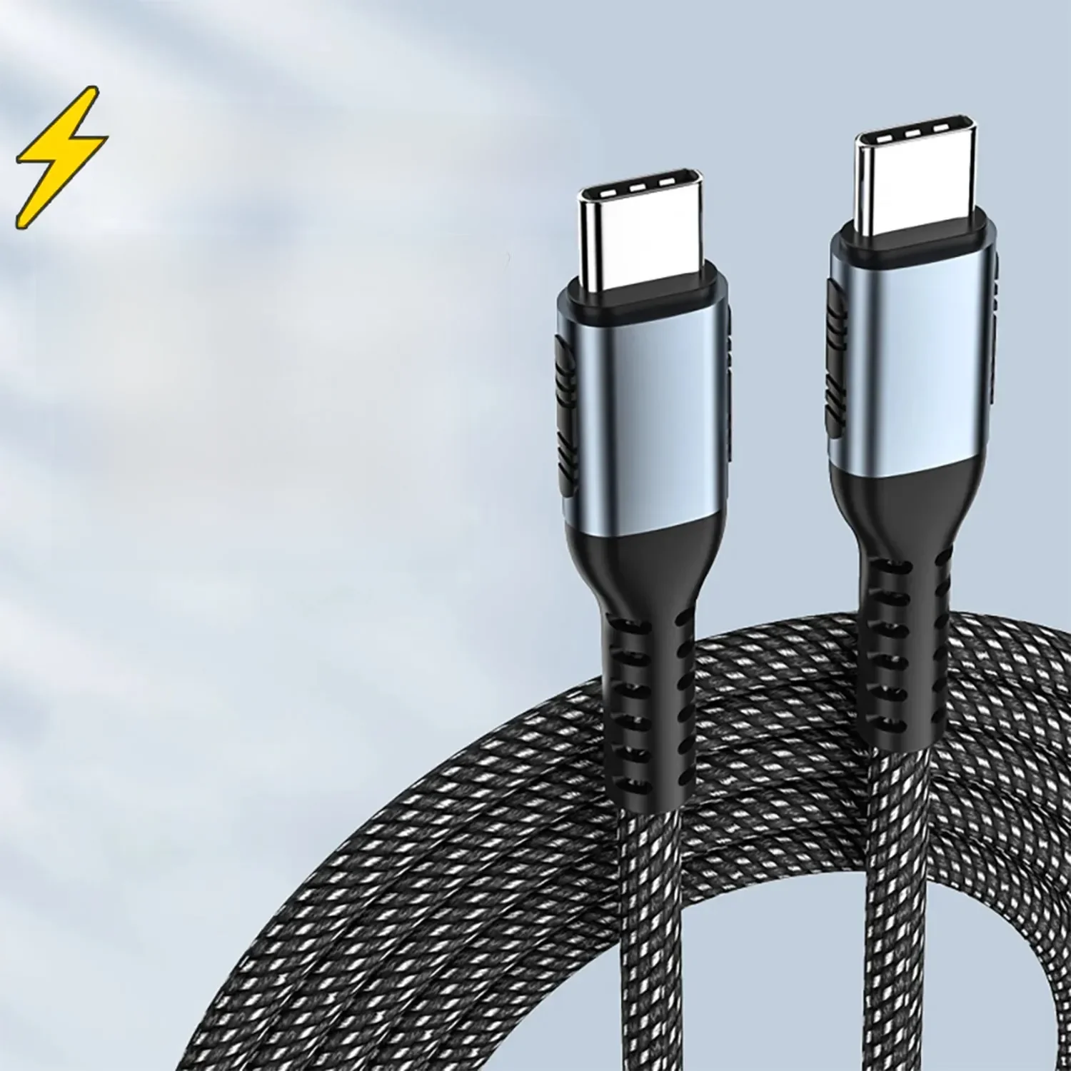 Câble de charge Ultra rapide PD 240W pour Macbook Pro 100W 5A, cordon de données USB Type C pour iPhone 15 Pro Max Xiaomi 14 Oneplus Samsung