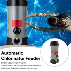 Automatic Chlorinator Feeder Large Capacity Water Pool Dispenser for Fish Pond Personal Pools Indoor Outdoor Fountains Hot Tub