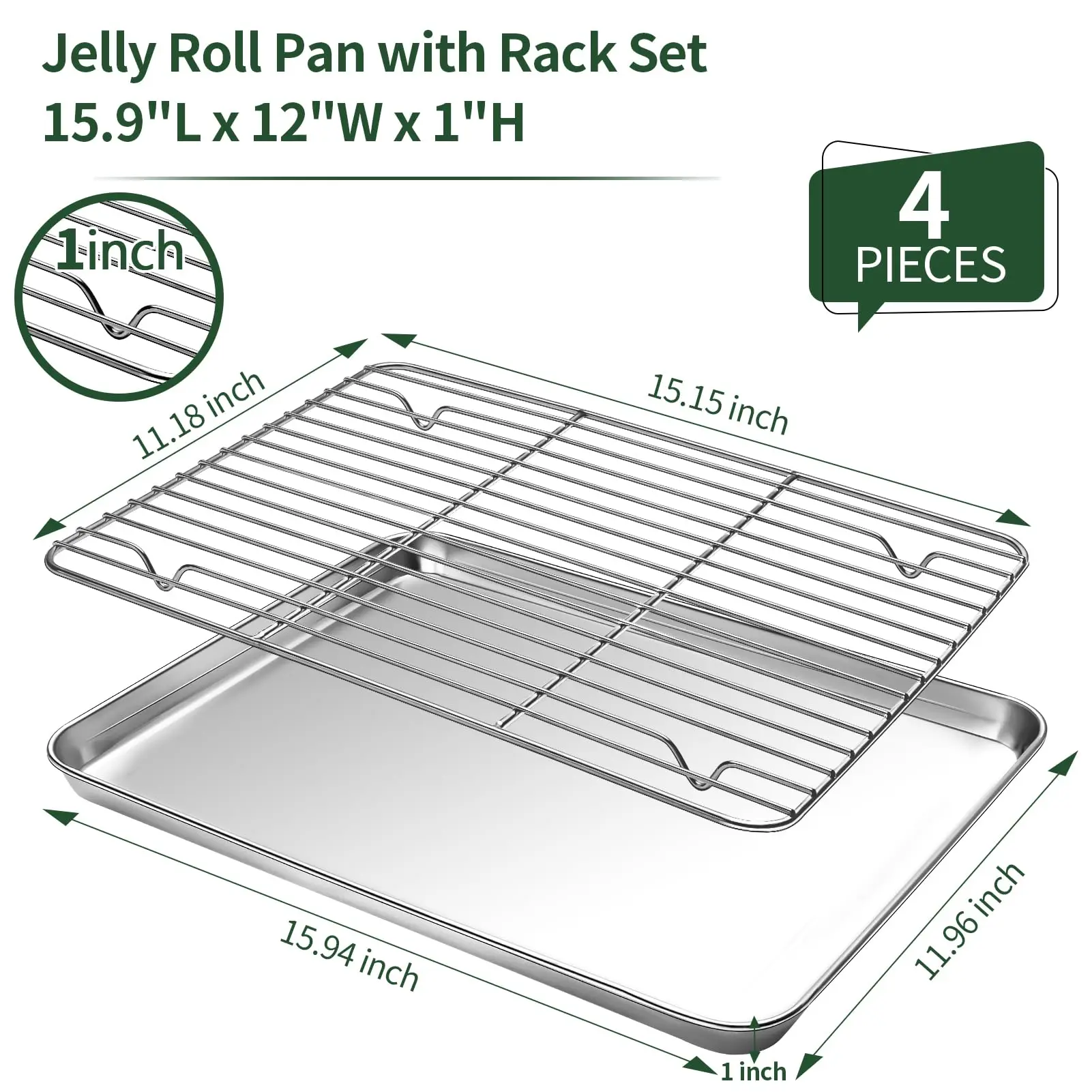 Stainless Steel Baking Set 2