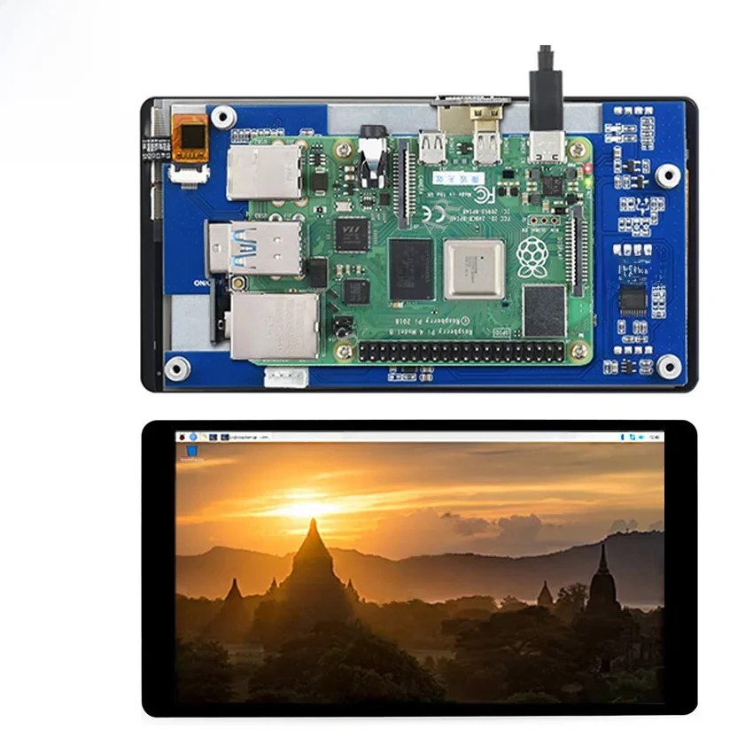 Raspberry Pi 5,5-calowy wyświetlacz LCD 2K 1440 × 2560 Ekran dotykowy IPS Kompatybilny z MIPI TO HDMI dla komputera PC — zdjęcie produktu 7