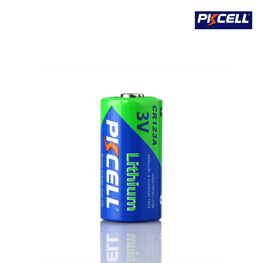 Pkcell Lithium Battery Cr123A 3V