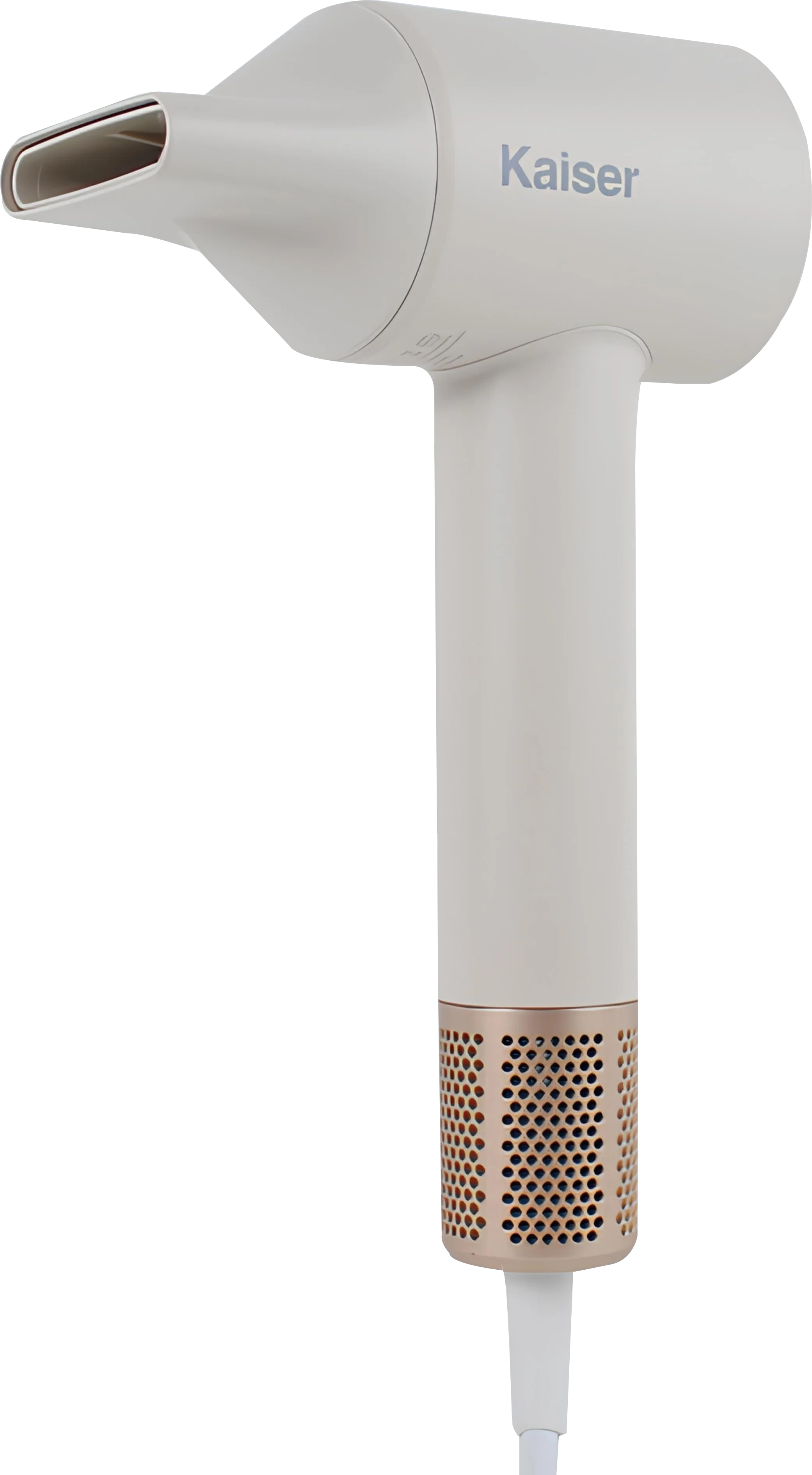 [شحن في نفس اليوم] مجفف شعر أنيون فائق السرعة من Blow-X مع محرك Bldc، لون بيج/رمادي، فوهة مغناطيسية، وحامل متضمن Khd-39